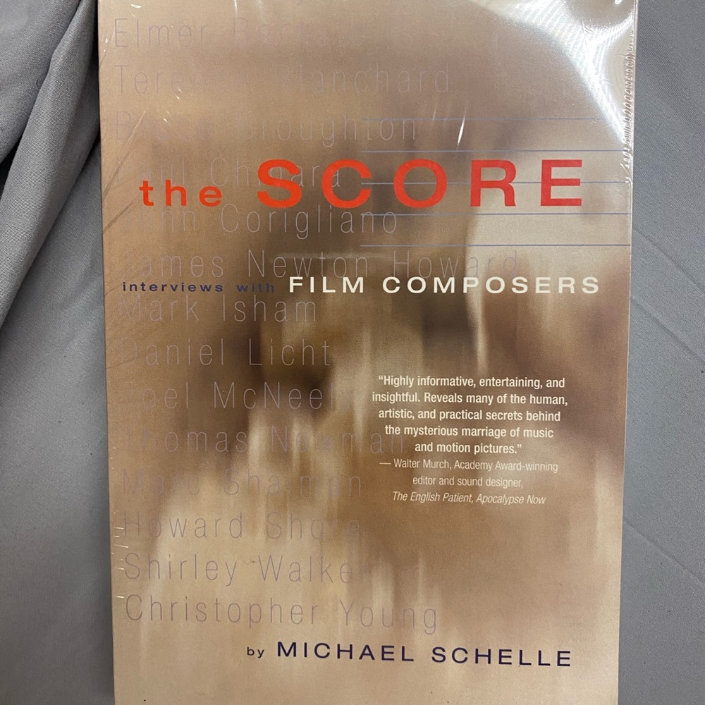 NEW The score book